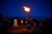 The Queen's Platinum Jubilee Beacon Lighting - Pentyrch