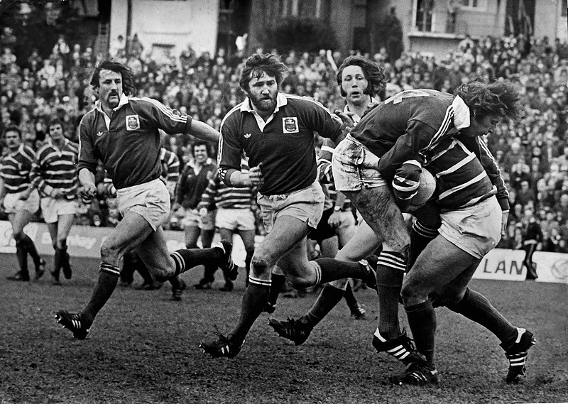 70s Rugby Player Richard Williams Photography | Famous Welsh rugby players from the ...