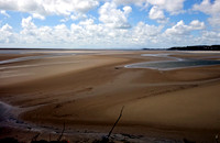 The beach near Porthmadog
