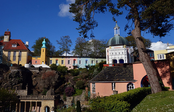 Portmerion which Sir Clough Williams-Ellis designed
