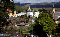 Portmerion wth the River Dwyryd