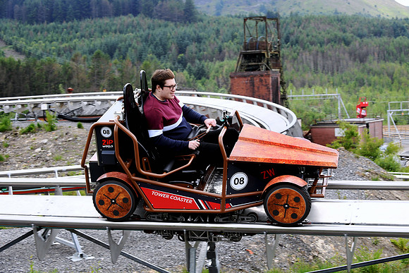 The Zip World Tower Coaster