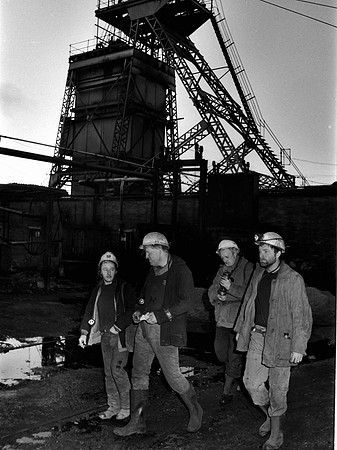 St John's Colliery Maesteg, 7 March 1985, first shift after the Miners' Strike