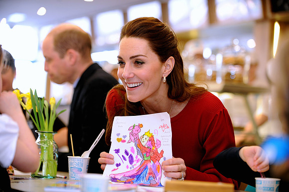 The Duke & Duchess of Cambridge in Swansea