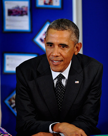 President Barack Obama at the 2014 Nato Summit in Newport, south Wales