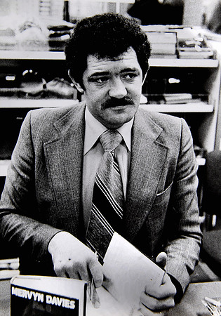 Mervyn Davies known as "Merv the Swerve"