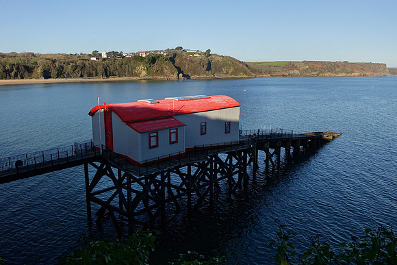 The RNLI Lifeboat station in Tenby