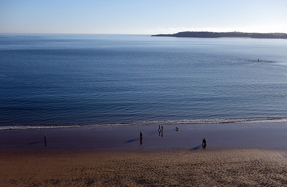 The beach at Freshwater West in Pembrokeshire