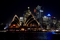 Sydney Opera House at night