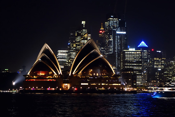 Sydney Opera House at night