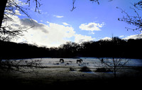 Winter in Creigiau, Cardiff by Welsh photographer Richard Williams